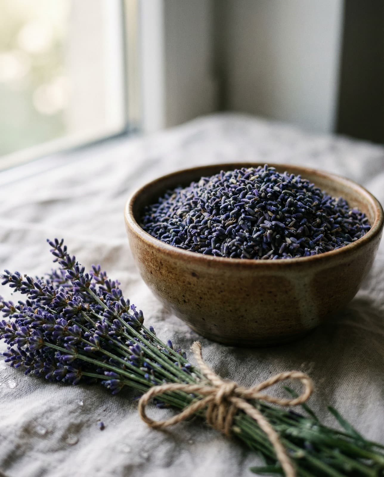 Natural Lavender essential oil used for calming and eco-friendly house cleaning in Spokane Valley