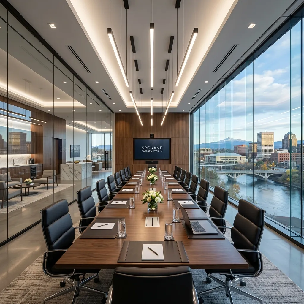 Modern executive office cleaning in Spokane