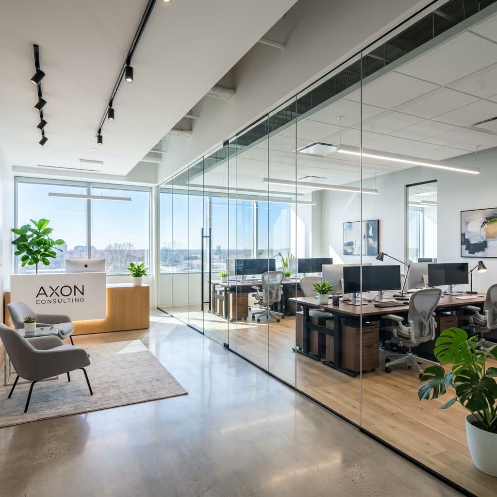 Modern light and airy office space