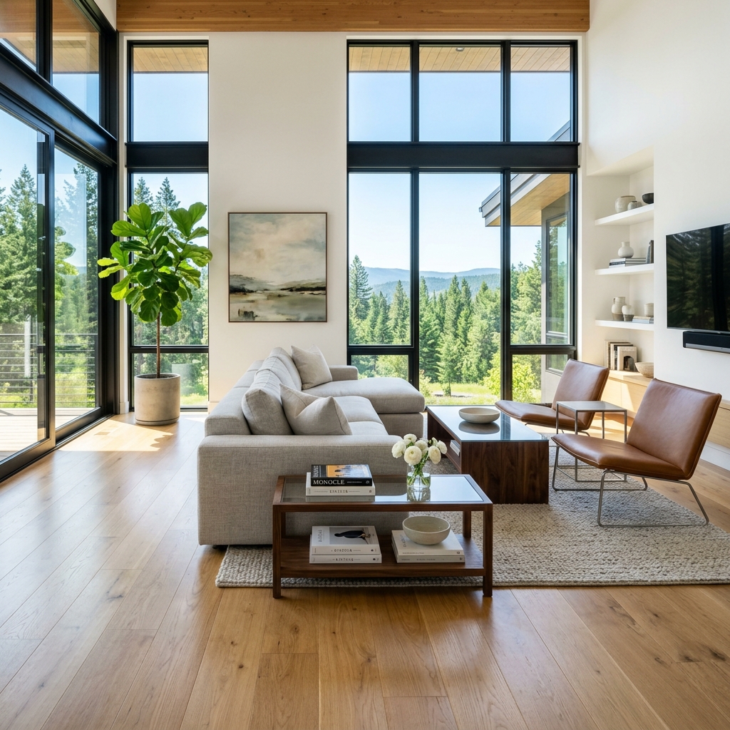 Airbnb property in Spokane Valley staged and sanitized by professional turnover cleaners